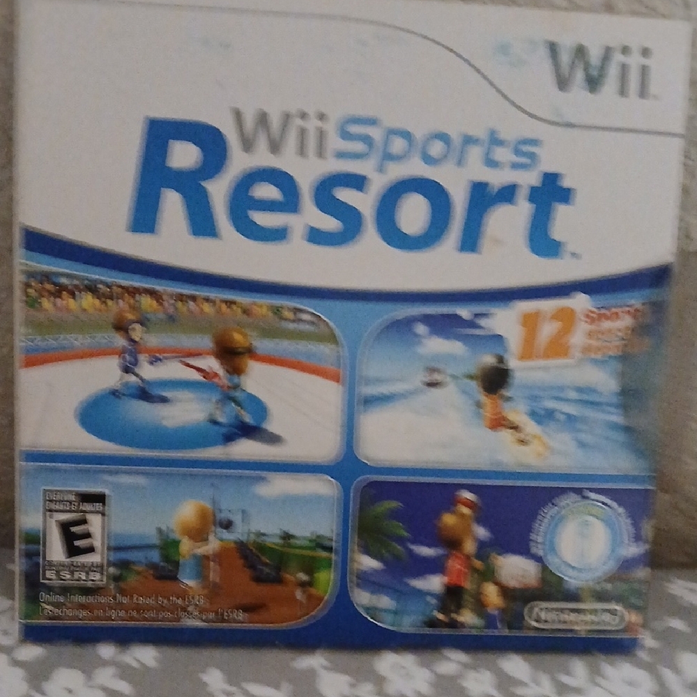Nintendo Wii Sports Game - Gray and Blue - Picture 5 of 11